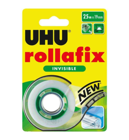 UHU Rollafix Invisible 25m x 19 mm – EASY 1 MARKET