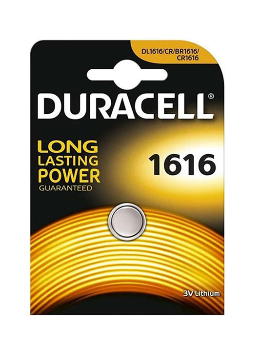 BATTERIE DURACELL LITIO 1616